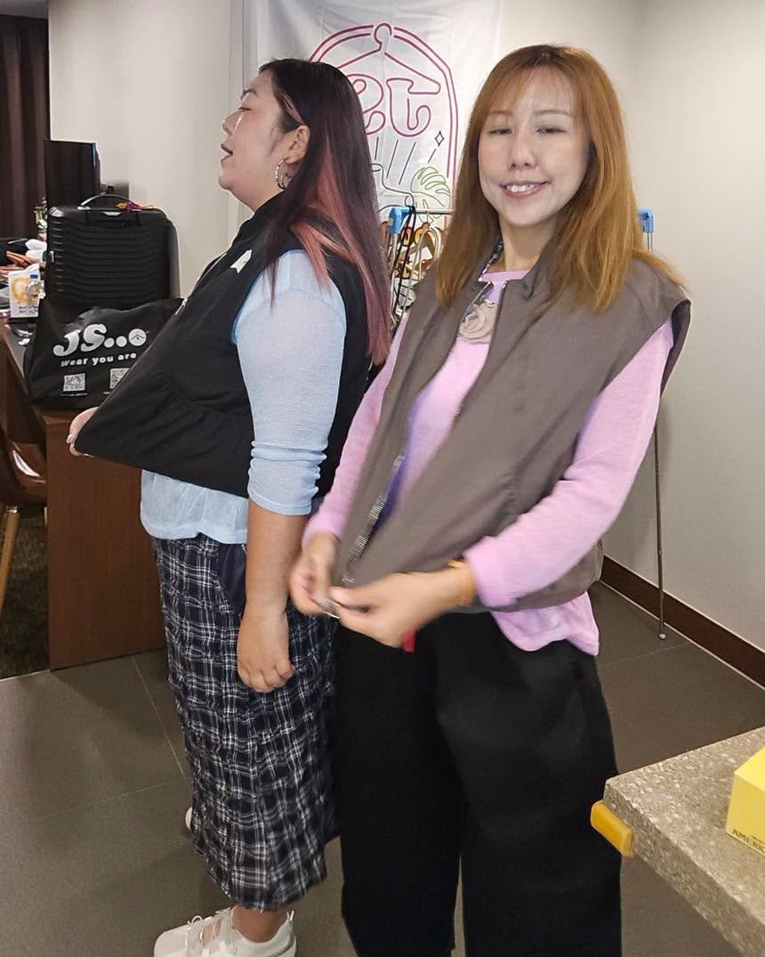 #7323 秋季薄料背心外套 - Image 7