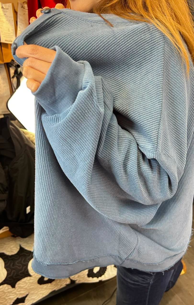#7363 秋季坑紋棉料外套 - Image 8