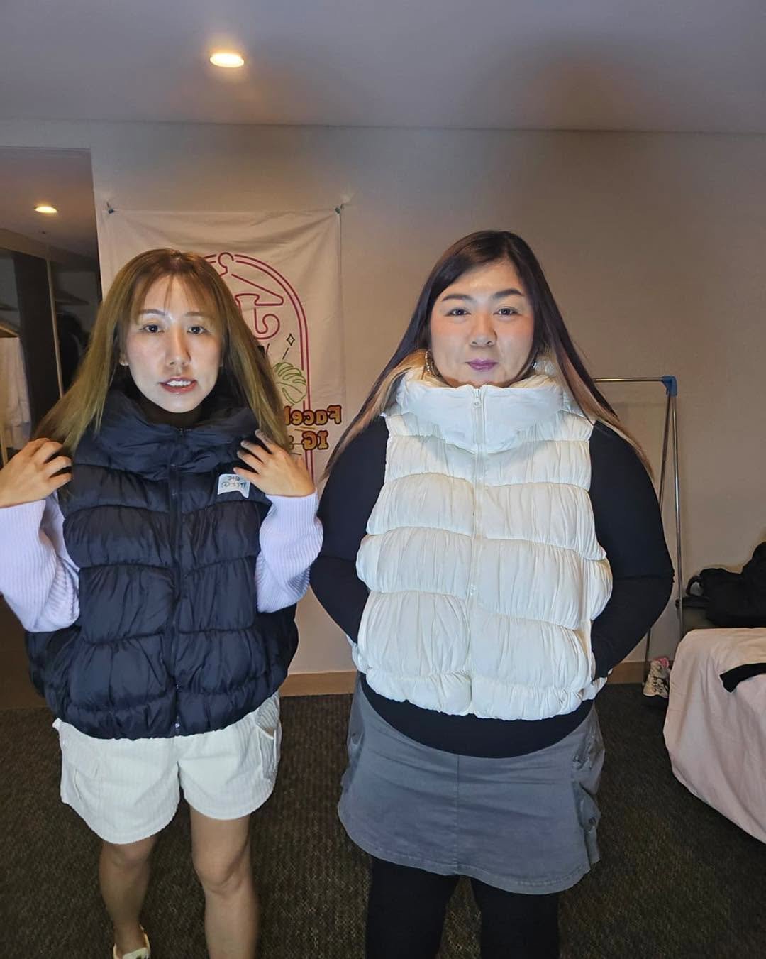 #7463 秋冬季夾棉背心外套 - Image 6