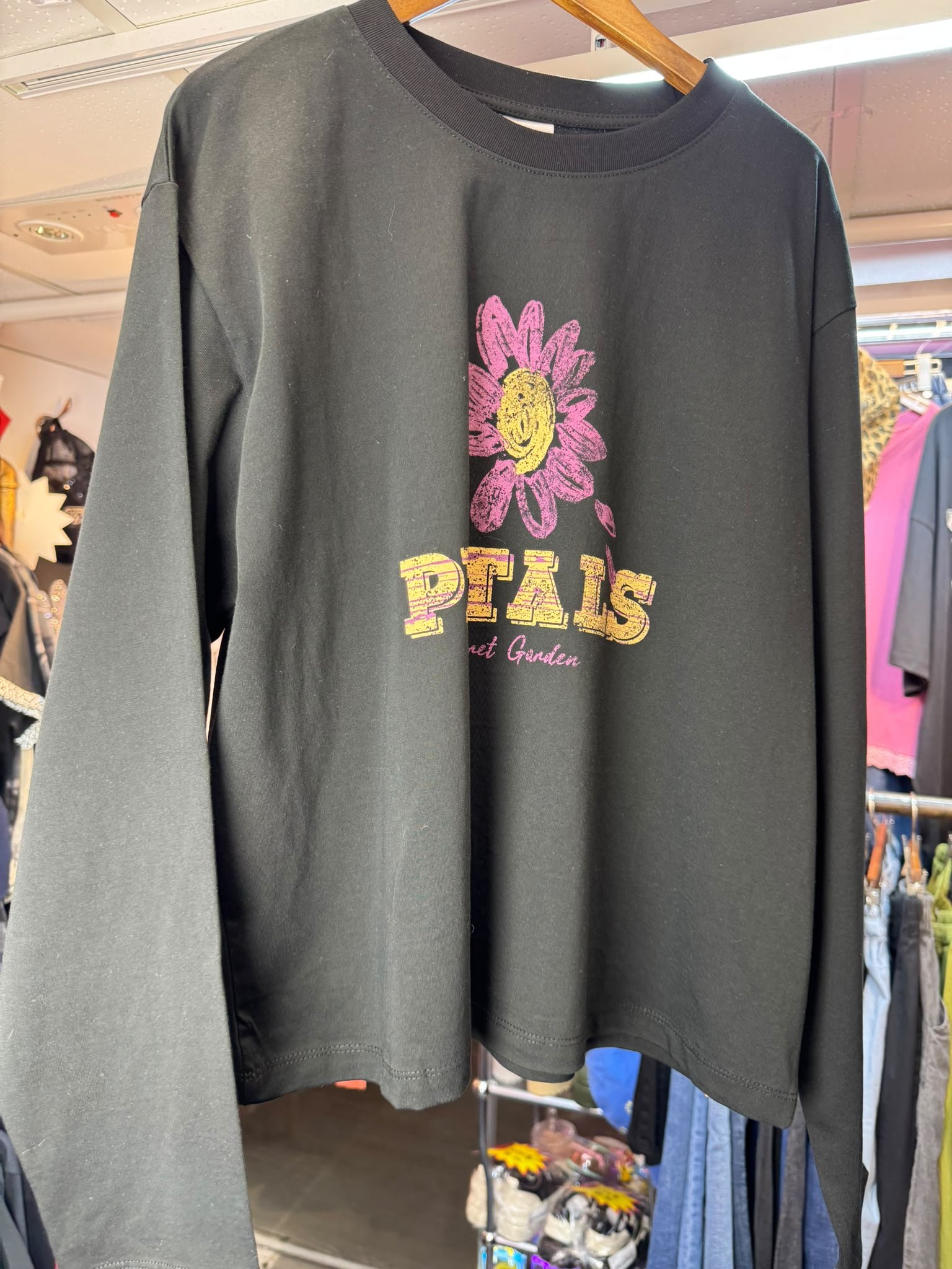 #7272 秋季PETALS 花花薄長袖TEE - Image 8
