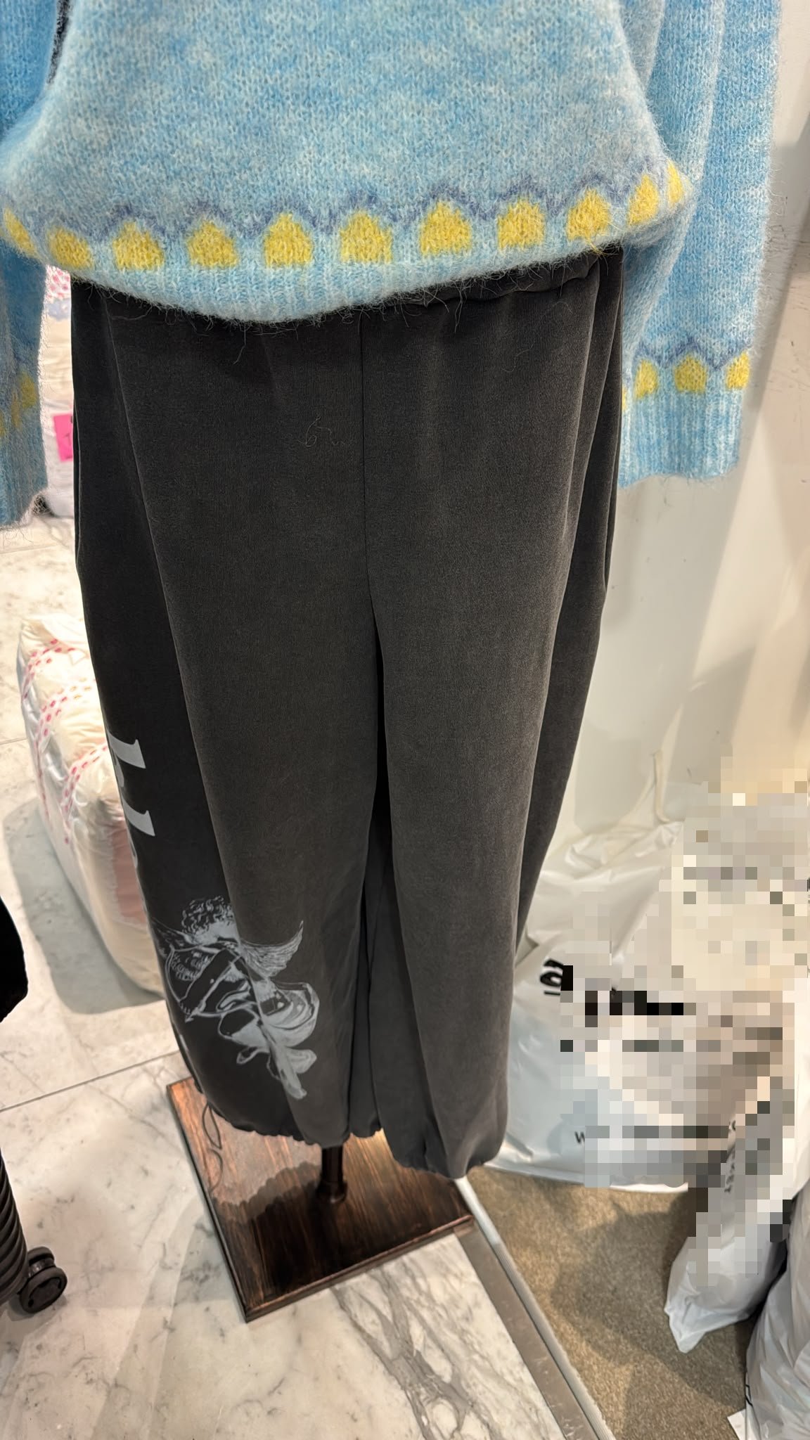 #7478/7479 秋冬季洗水珠地棉料衛衣外套/直筒褲套裝 - Image 8